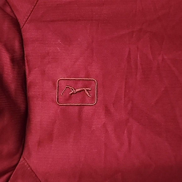 PGA Tour Red Jacket with Full-Zip and Fitted Cuffs - Picture 8 of 15